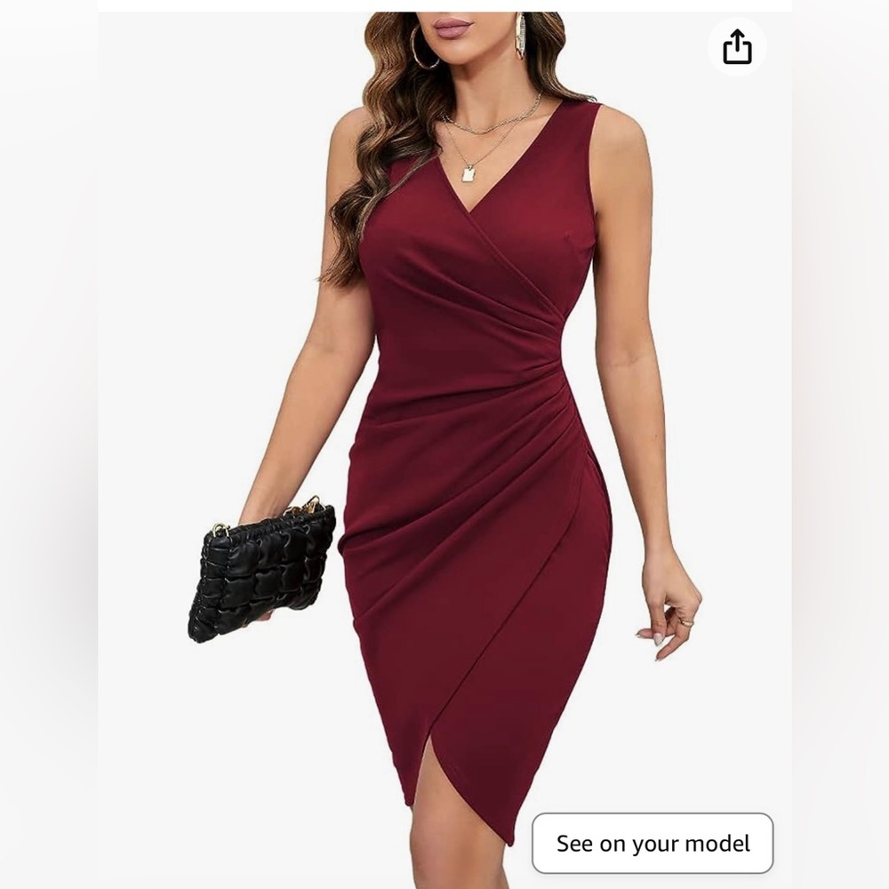 Red dress